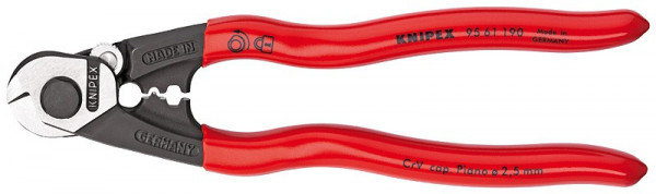 Nůžky na kabely a lana 190mm KNIPEX 9561190