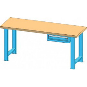 Pracovní stůl - ponk KOMBI d1500 x v890 x h700mm POLÁK PB5715