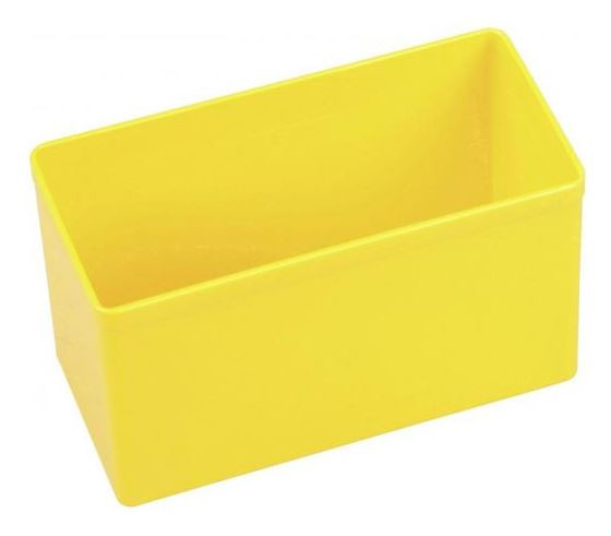 Krabička plastová 54x108x63mm, žlutá