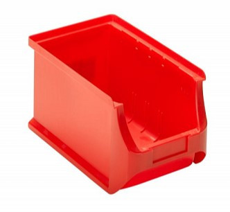 Krabička plastová 148x235x125mm, červená