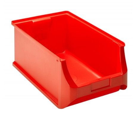 Krabička plastová 310x500x200mm, červená