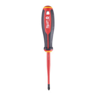 VDE šroubovák křížový PZ2x100mm SLIM Tri-Lobe, Milwaukee 4932478736