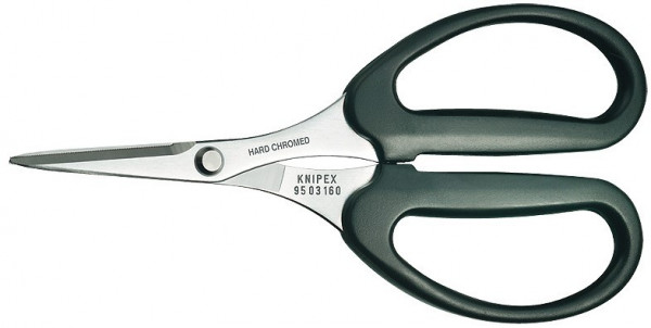 Nůžky na kevlarová vlákna 160mm KNIPEX 9503160SB