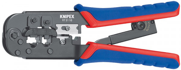Krimpovací kleště na lisování konektorů Western KNIPEX 975110