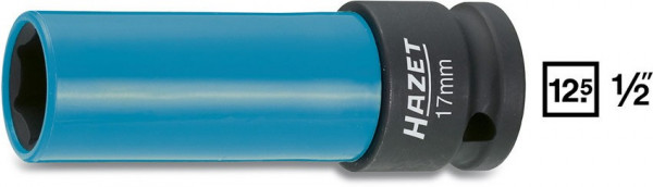 Kovaný ořech 1/2" - 17mm - prodloužený, HAZET 903SLG-17
