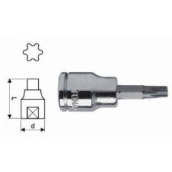 Hlavice 1/4" TORX TX 30 x 32, TONA EXPERT