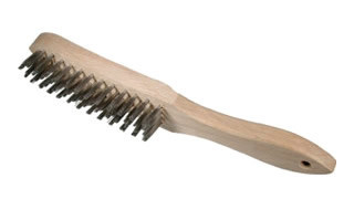 Drátěný kartáč 4řadý nerez OSBORN