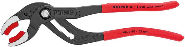 Kleště na sifony 250mm KNIPEX s plastovými kryty čelistí KNIPEX 8111250