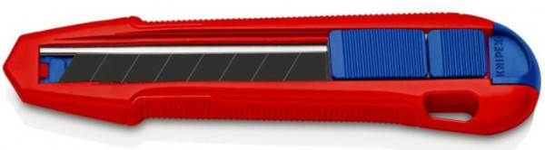 Nůž ulamovací 18mm kovový se stabilizací břitu, KNIPEX 9010165