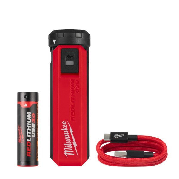 Přenosný zdroj energie a nabíječka REDLITHIUM USB, Milwaukee 4932493335