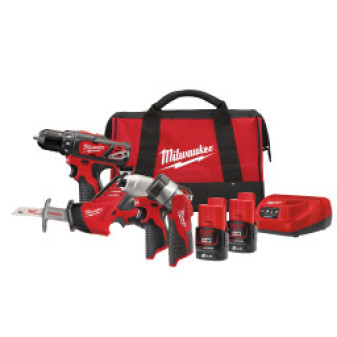 Aku set nářadí 12V, 2x2,0Ah, taška, Milwaukee 4933441240