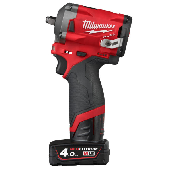 Aku rázový utahovák 3/8" 12V, 1x 2,0Ah + 1x 4,0Ah, HD Box, Milwaukee 4933464613