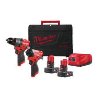 Aku set nářadí 12V, 2x 4,0Ah, HD Box, Milwaukee 4933480587