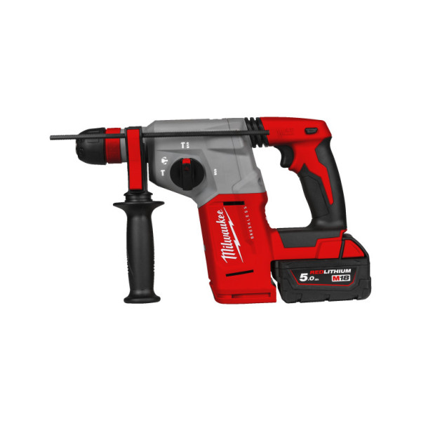 Aku 4-režimové kladivo SDS-Plus FIXTEC 18V, 2x 5,0Ah, HD Box, Milwaukee 4933478892