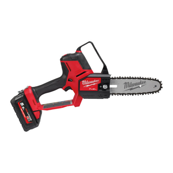 Aku prořezávací pila s lištou 20cm 18V, 2x 5,5Ah, Milwaukee 4933480118