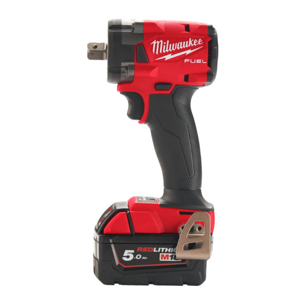 Aku rázový utahovák 1/2" s aretačním čepem 18V, 2x 5,0Ah, HD Box, Milwaukee 4933478447