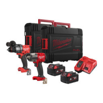 Aku set nářadí 18V, 2x 5,0Ah, HD Box, Milwaukee 4933492518