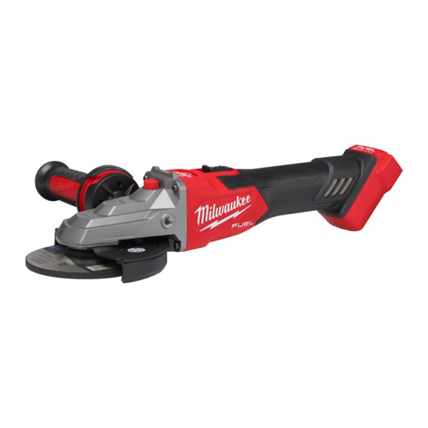 Aku úhlová bruska plochá 125mm 18V, bez aku a nabíječky, HD Box, Milwaukee 4933478438