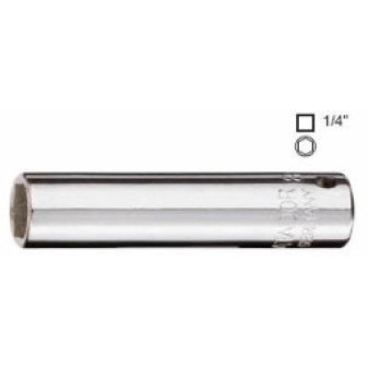Hlavice nástrčná 1/4" 14mm prodloužená, MATADOR