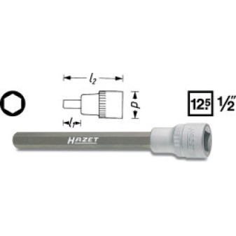 Hlavice 1/2" IMBUS  6 x 137 HAZET 986LG-6