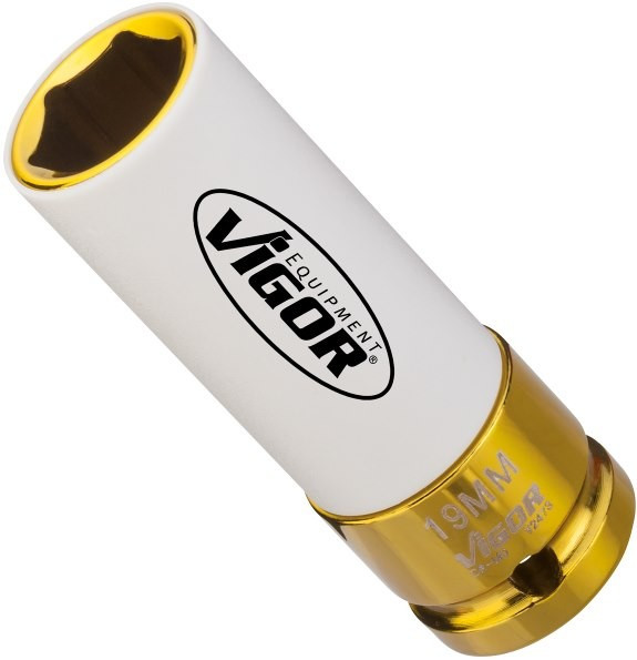 Kovaný ořech 1/2" - 19mm - prodloužený, VIGOR V2473